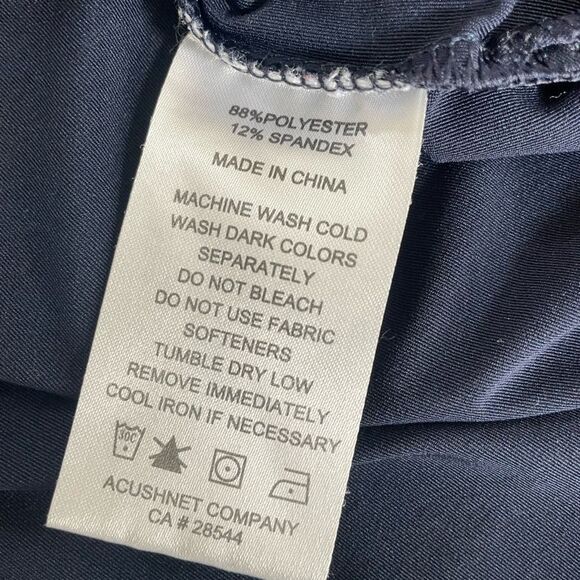 FootJoy Edgewood Country Club Dark Blue Polo Golf Shirt L - Picture 9 of 9